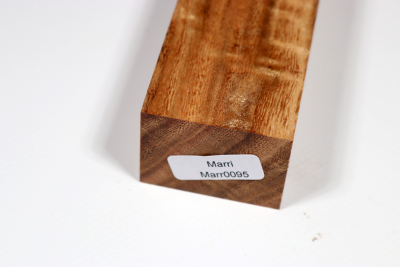 Knife Block Marri / Red Gum curly - Marr0095