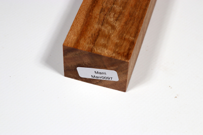 Messergriffblock Marri / Red Gum curly - Marr0097