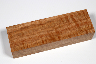 Messergriffblock Marri / Red Gum curly - Marr0103