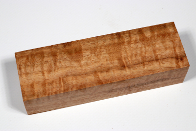 Messergriffblock Marri / Red Gum curly - Marr0103