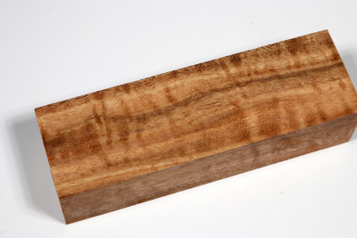 Knife Block Marri / Red Gum curly - Marr0111