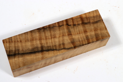 Knife Block Marri / Red Gum curly - Marr0200