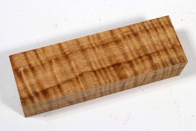 Knife Block Marri / Red Gum curly - Marr0201