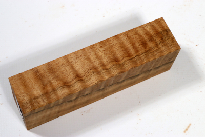 Knife Block Marri / Red Gum curly - Marr0201
