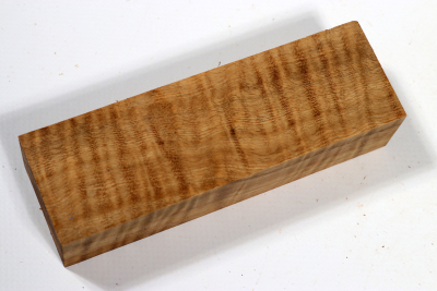 Knife Block Marri / Red Gum curly - Marr0202
