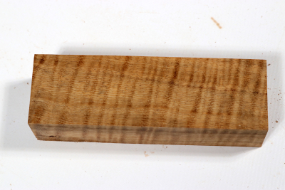 Knife Block Marri / Red Gum curly - Marr0203