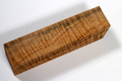 Knife Block Marri / Red Gum curly - Marr0203