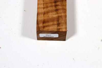 Knife Block Marri / Red Gum curly - Marr0203