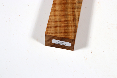 Knife Block Marri / Red Gum curly - Marr0204