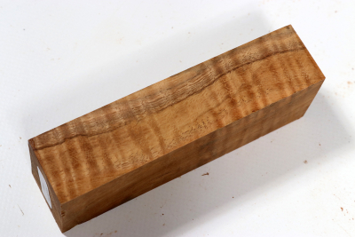 Knife Block Marri / Red Gum curly - Marr0205