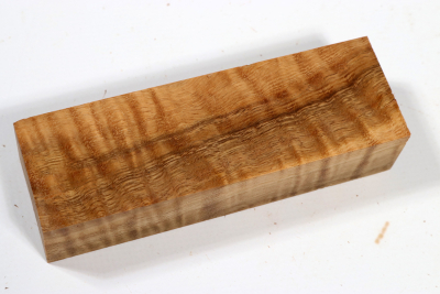 Knife Block Marri / Red Gum curly - Marr0207