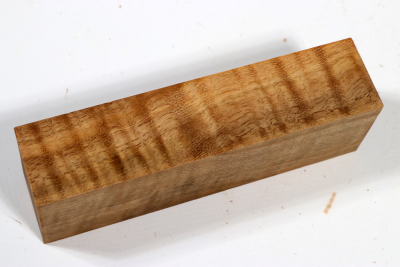 Knife Block Marri / Red Gum curly - Marr0207