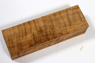 Knife Block Marri / Red Gum curly - Marr0207