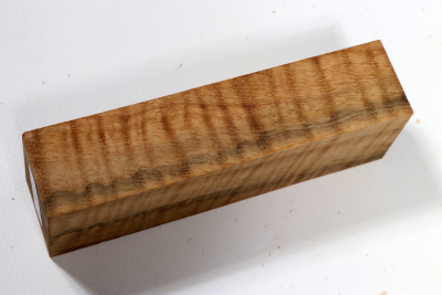 Knife Block Marri / Red Gum curly - Marr0208