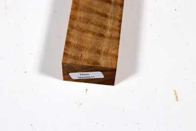 Knife Block Marri / Red Gum curly - Marr0211