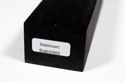 Knife Blank Bog Oak stabilized - Stabi2900