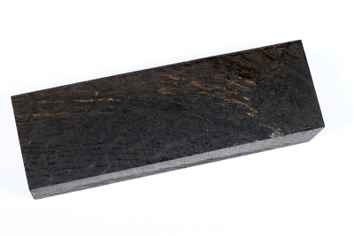 Knife Blank Bog Oak stabilized - Stabi2907