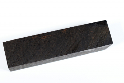 Knife Blank Bog Oak stabilized - Stabi2907