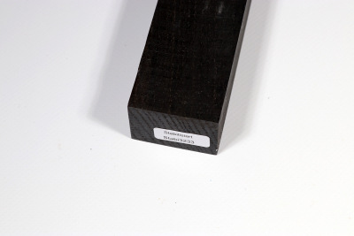Messergriffblock Mooreiche stabilisiert - Stabi3233