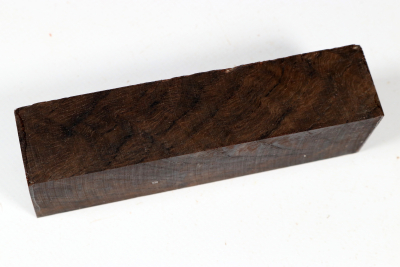 Messergriffblock Mooreiche stabilisiert - Stabi3486
