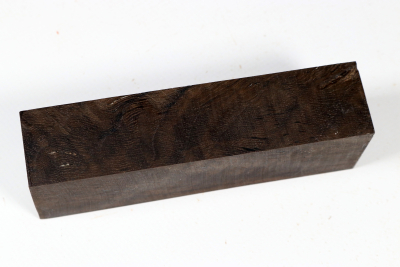 Knife Blank Bog Oak stabilized - Stabi3487