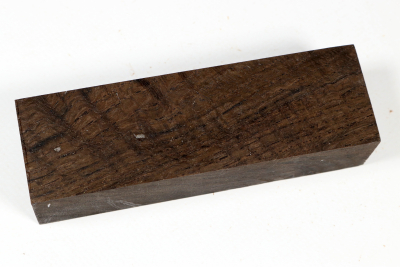 Knife Blank Bog Oak stabilized - Stabi3489
