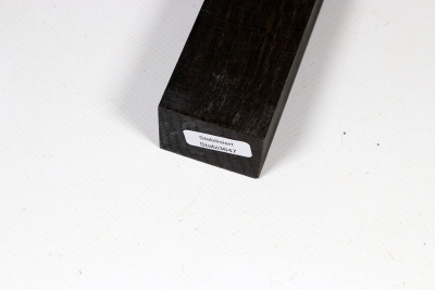 Messergriffblock Mooreiche stabilisiert - Stabi3647