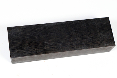 Messergriffblock Mooreiche stabilisiert - Stabi3711