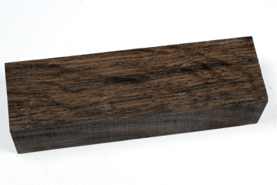 Messergriffblock Mooreiche stabilisiert - Stabi3909