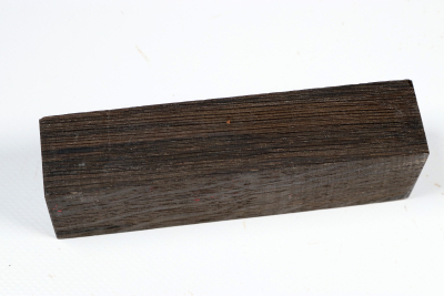 Messergriffblock Mooreiche stabilisiert - Stabi3945