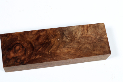 Messergriffblock Nussbaum Maser - NusBM1156