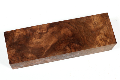 Messergriffblock Nussbaum Maser - NusBM1223