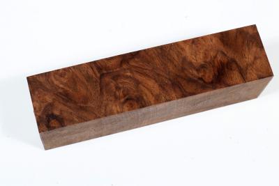 Messergriffblock Nussbaum Maser - NusBM1227