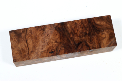 Messergriffblock Nussbaum Maser - NusBM1230