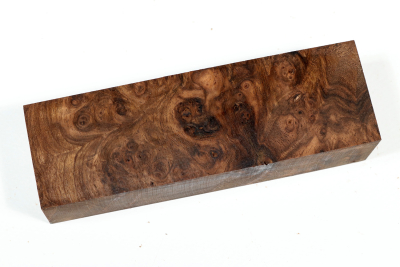 Messergriffblock Nussbaum Maser - NusBM1231