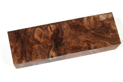 Messergriffblock Nussbaum Maser - NusBM1234