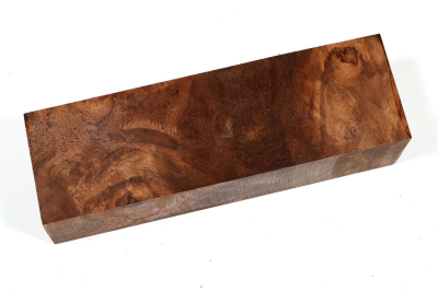 Messergriffblock Nussbaum Maser - NusBM1238