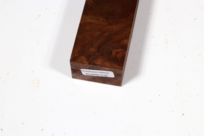 Messergriffblock Nussbaum Maser - NusBM1238