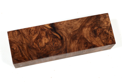 Messergriffblock Nussbaum Maser - NusBM1239