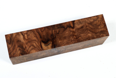 Messergriffblock Nussbaum Maser - NusBM1239