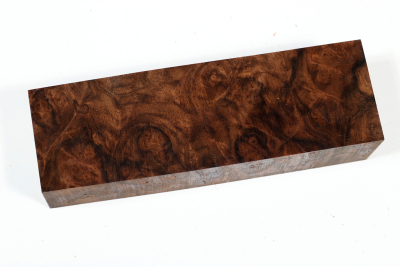 Messergriffblock Nussbaum Maser - NusBM1241