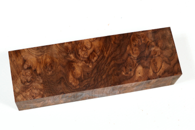 Messergriffblock Nussbaum Maser - NusBM1242