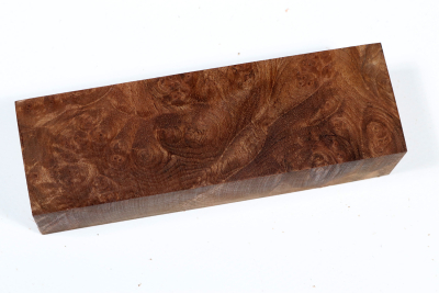 Messergriffblock Nussbaum Maser - NusBM1243
