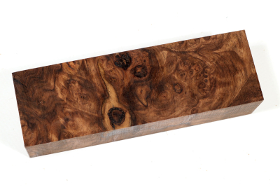 Knife Block Walnut Burl - NusBM1245
