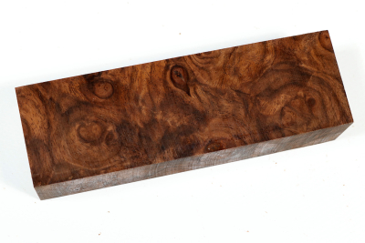 Messergriffblock Nussbaum Maser - NusBM1246