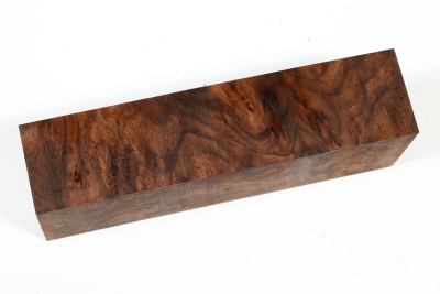 Messergriffblock Nussbaum Maser - NusBM1246