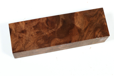 Messergriffblock Nussbaum Maser - NusBM1251