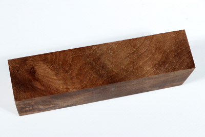Messergriffblock Nussbaum Maser stabilisiert - Stabi2936