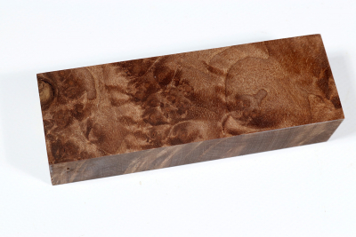 Knife Blank Walnut Burl stabilized - Stabi3132