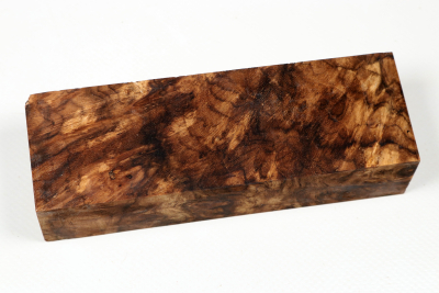 Knife Blank Walnut Burl stabilized - Stabi3573